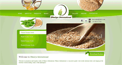 Desktop Screenshot of dhairyasesameseeds.com